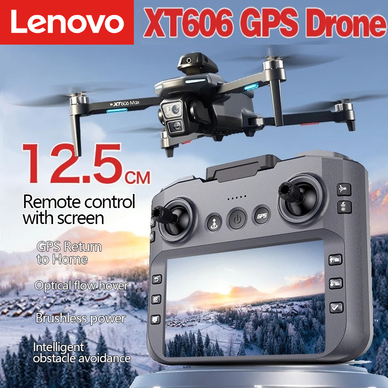 Drone Surveying - Lenovo XT606 MAX GPS-Drohne 4K Professionelle