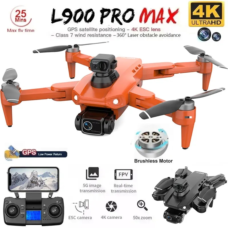L900 Pro MAX GPS-Drohne 4K Pro – Drone Surveying Bewertung und Preis