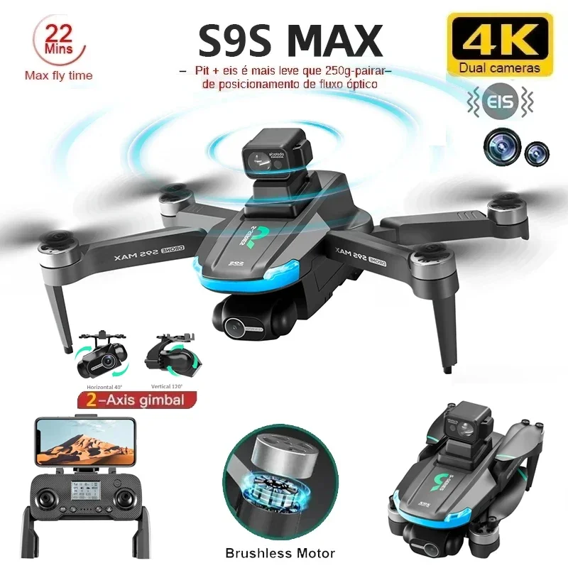 NEUE S9S MAX MINI Drone 4K 2-A – Drone Aerial Photography Bewertung und Preis