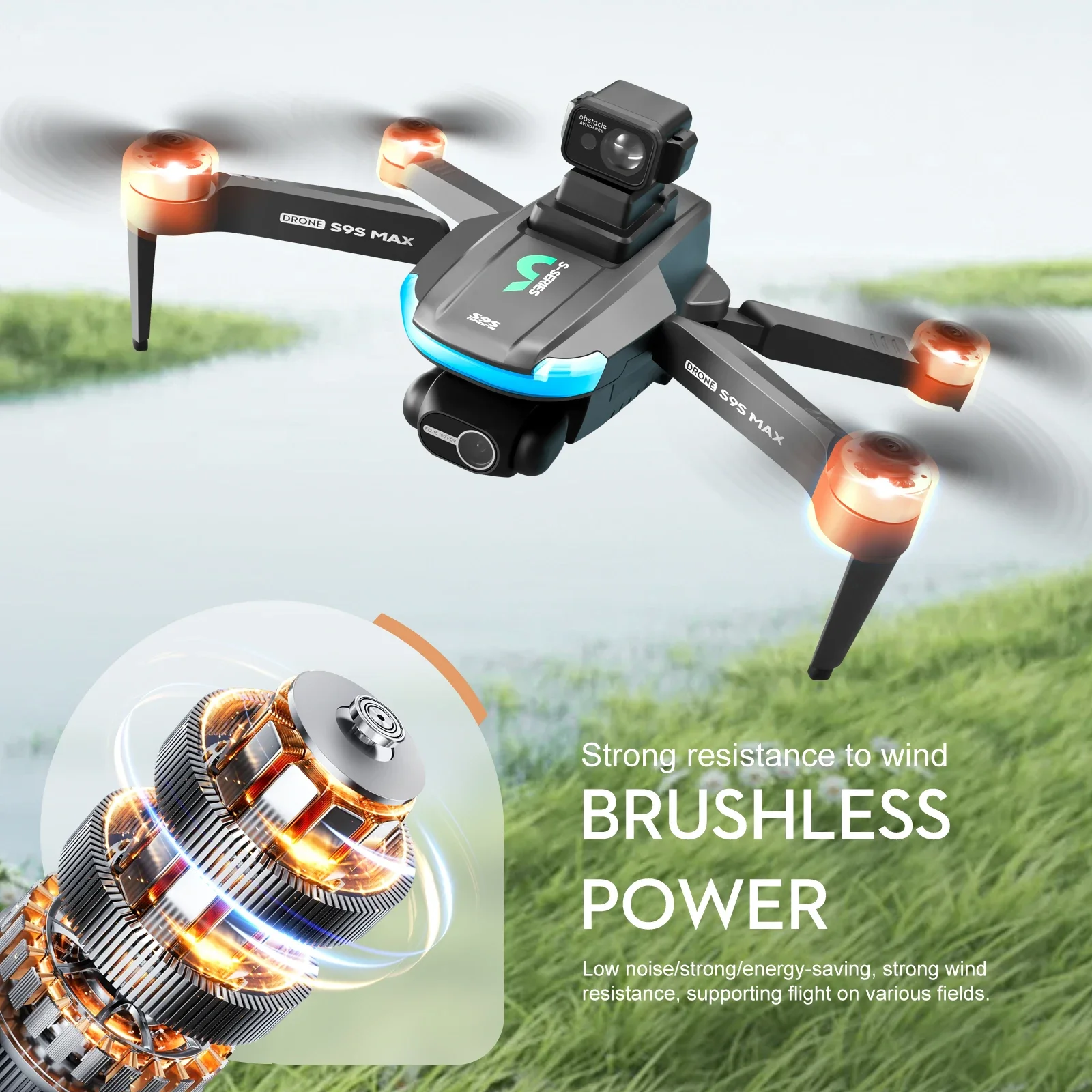 NEUE S9S MAX MINI Drone 4K 2-A – Drone Aerial Photography Bewertung und Preis