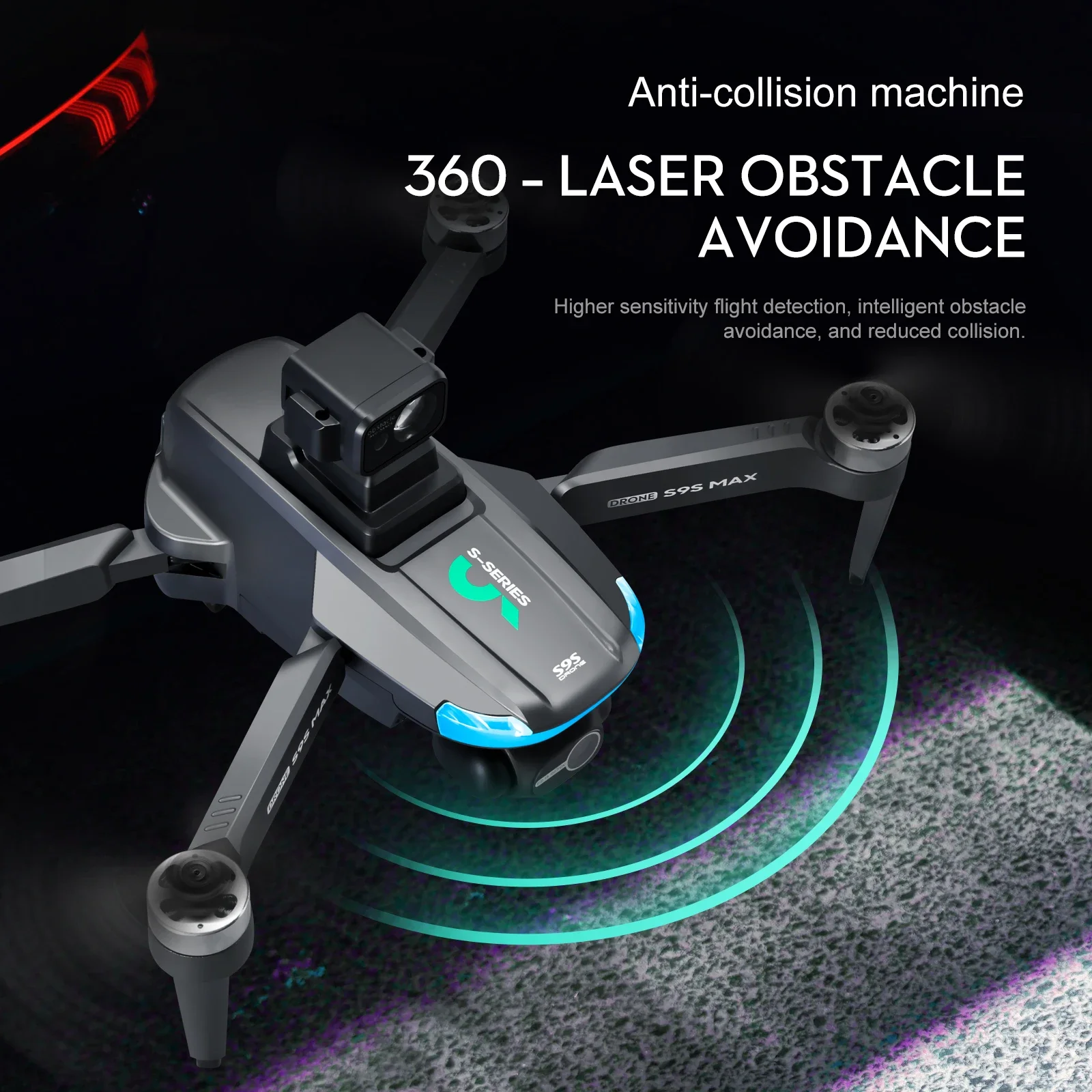 NEUE S9S MAX MINI Drone 4K 2-A – Drone Aerial Photography Bewertung und Preis