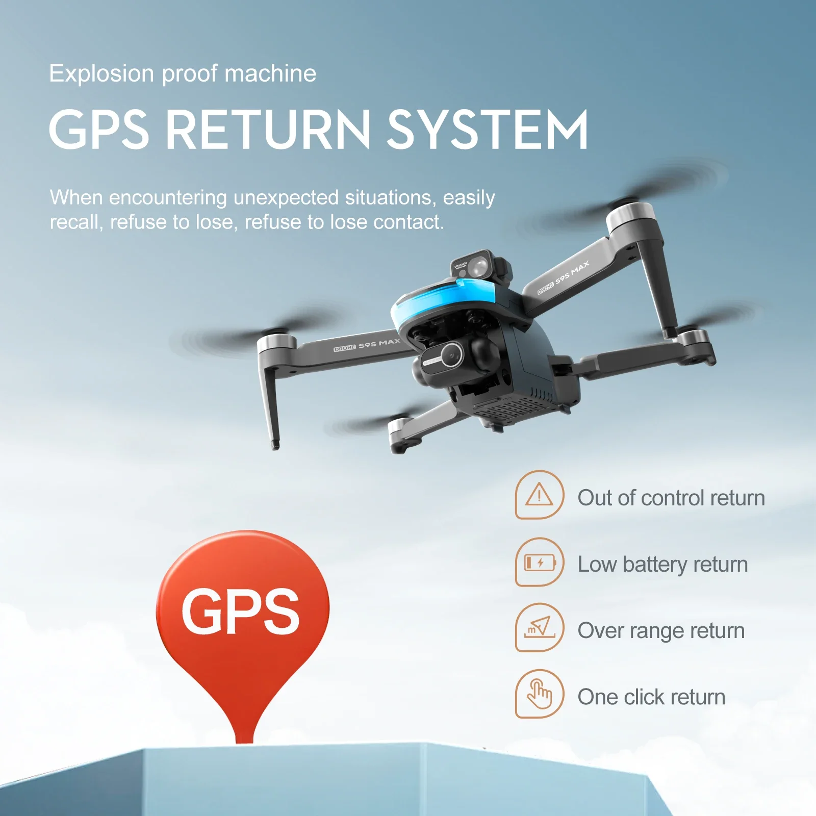 NEUE S9S MAX MINI Drone 4K 2-A – Drone Aerial Photography Bewertung und Preis
